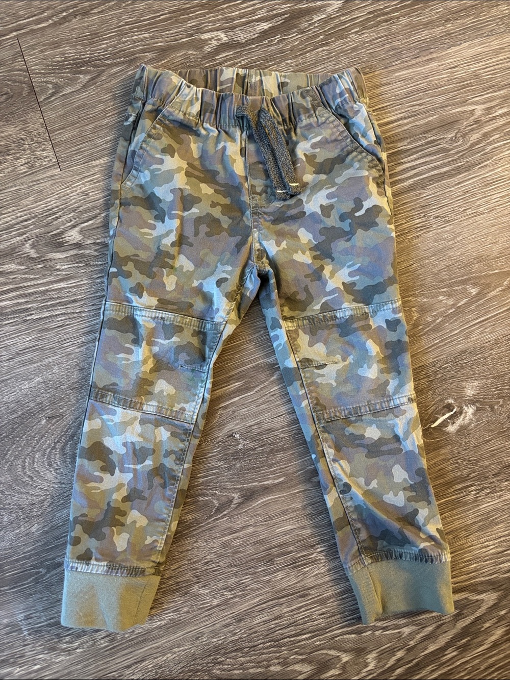Cat & Jack Green Camo Jogger Pants